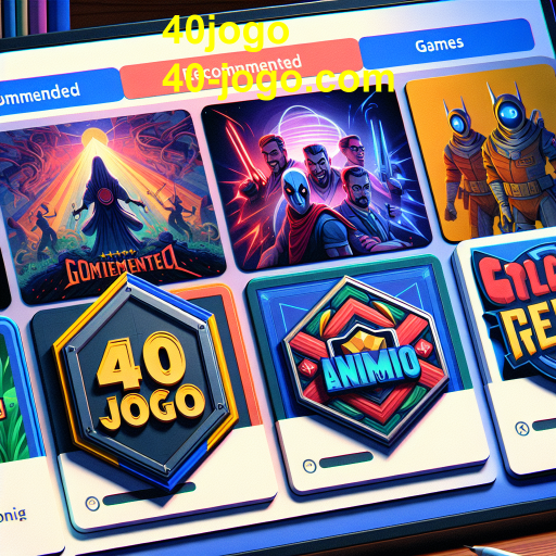 Descubra os Melhores Jogos na Seção Recomendados do 40jogo